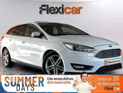 Azul Usado 2017 Ford Focus Titanium Berlina | 12.790 € (Un poco caro)