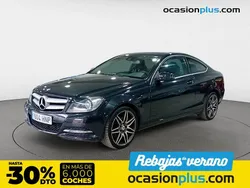 Negro Usado 2013 Mercedes C220 Coupe | 13.450 € (Precio justo)
