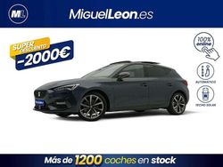 Gris Usado 2021 Seat Leon FR Berlina | 19.985 € (Precio justo)