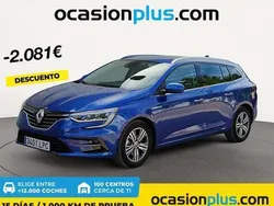 Azul Usado 2021 Renault Mégane IV Zen Familiar | 20.819 € (Un poco caro)