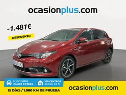 Rojo Usado 2018 Toyota Auris Hybrid Berlina | 16.300 € (Precio justo)