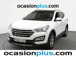 Blanco Usado 2015 Hyundai Santa Fe SUV | 18.990 € (Precio justo)