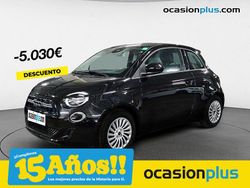 Negro Usado 2022 Fiat 500e Icon Utilitario | 12.500 € (Precio justo)