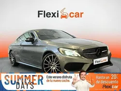 Gris Usado 2016 Mercedes C220 AMG line Coupe | 26.290 € (Precio justo)