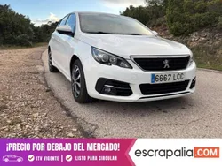 Blanco Usado 2019 Peugeot 308 Allure Familiar | 7000 € (Super precio)