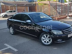 Negro Usado 2008 Mercedes C220 Avantgarde Berlina | 7299 € (Super precio)