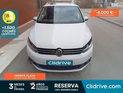 Blanco Usado 2014 VW Touran Advance Monovolumen | 9290 € (Buen precio)