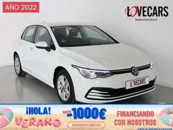Blanco Usado 2022 VW Golf VIII Life Utilitario | 20.400 € (Un poco caro)