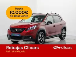 Rojo Usado 2019 Peugeot 2008 GT-line SUV | 13.290 € (Buen precio)