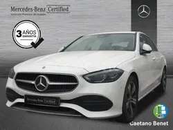 Blanco Usado 2022 Mercedes C220 Berlina | 34.900 € (Buen precio)