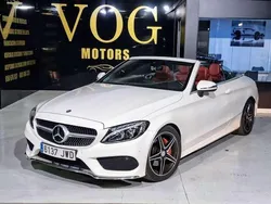 Blanco Usado 2017 Mercedes C220 Descapotable | 31.900 € (Un poco caro)