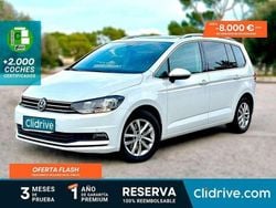 Blanco Usado 2018 VW Touran Advance Monovolumen | 14.190 € (Super precio)