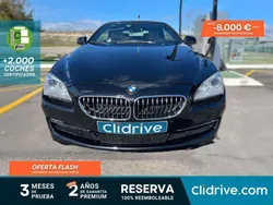 Negro Usado 2011 BMW 640 Cabriolet Descapotable | 26.390 € (Buen precio)