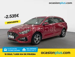 Rojo Usado 2021 Hyundai i30 Familiar | 17.490 € (Precio justo)