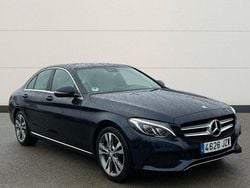Azul Usado 2017 Mercedes C220 Berlina | 24.700 € (Precio justo)