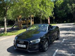 Negro Usado 2015 Audi A3 Cabriolet S-Line Descapotable | 16.500 € (Buen precio)
