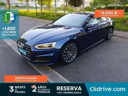 Azul Usado 2017 Audi A5 Premium Coupe | 25.290 € (Buen precio)
