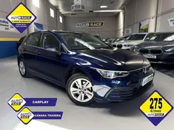 Azul Usado 2022 VW Golf VIII Berlina | 19.900 € (Precio justo)