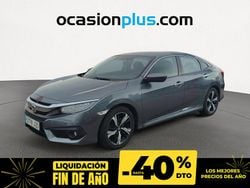 Gris Usado 2017 Honda Civic Executive Berlina | 19.890 € (Precio justo)