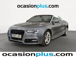 Gris Usado 2015 Audi A5 Cabriolet S-Line Descapotable | 23.900 € (Un poco caro)