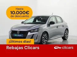 Gris Usado 2024 Peugeot 208 Active Utilitario | 14.490 € (Precio justo)