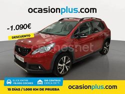 Rojo Usado 2018 Peugeot 2008 GT-line SUV | 11.990 € (Precio justo)