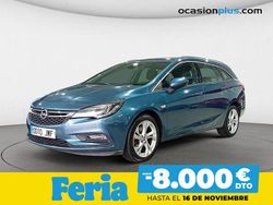 Azul Usado 2017 Opel Astra Dynamic Familiar | 10.000 € (Precio justo)