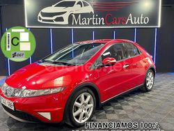Rojo Usado 2008 Honda Civic Sport Berlina | 6999 € (Precio justo)