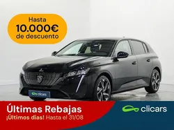 Negro Usado 2024 Peugeot 308 Allure Berlina | 18.390 € (Super precio)
