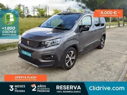 Gris Usado 2022 Peugeot Rifter GTi Monovolumen | 18.790 € (Buen precio)