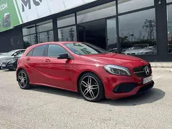 Rojo Usado 2015 Mercedes A180 AMG line Utilitario | 15.990 € (Un poco caro)