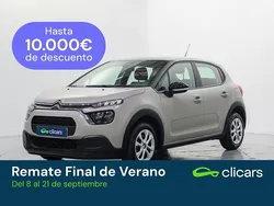 Negro Usado 2022 Citroën C3 Live Utilitario | 12.490 € (Precio justo)