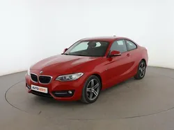 Rojo Usado 2014 BMW 220 Sport Line Coupe | 17.099 € (Precio justo)