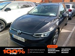 Negro Usado 2021 VW Golf VIII Life Familiar | 17.450 € (Precio justo)