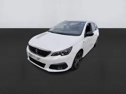 Blanco Usado 2021 Peugeot 308 GT Familiar | 17.800 € (Precio justo)