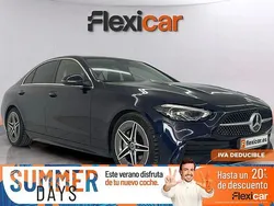Azul Usado 2021 Mercedes C220 Berlina | 32.490 € (Precio justo)