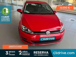 Rojo Usado 2014 VW Golf VII Advance Utilitario | 12.590 € (Precio justo)