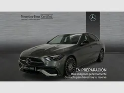 Gris Usado 2021 Mercedes C200 AMG line Berlina | 36.990 € (Precio justo)