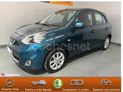 Azul Usado 2017 Nissan Micra Visia Utilitario | 10.490 € (Un poco caro)
