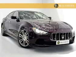 Granate Usado 2015 Maserati Ghibli Coupe | 38.500 € (Precio justo)