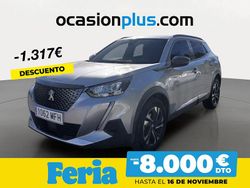 Gris / plata Usado 2023 Peugeot 2008 Allure SUV | 14.490 € (Precio justo)