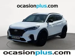 Blanco Usado 2021 Hyundai Tucson N Line SUV | 22.228 € (Precio justo)