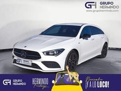 Blanco Usado 2021 Mercedes CLA200 Shooting Brake AMG line Familiar | 31.500 € (Precio justo)