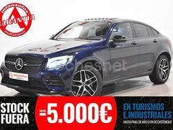Azul Usado 2017 Mercedes GLC350 AMG line Coupe | 29.990 € (Super precio)