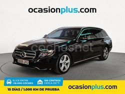 Negro Usado 2017 Mercedes E220 Familiar | 24.200 € (Precio justo)