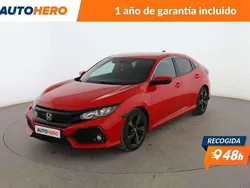 Rojo Usado 2017 Honda Civic Elegance Berlina | 16.999 € (Precio justo)