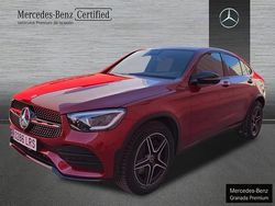 Rojo Usado 2021 Mercedes GLC220 AMG line SUV | 44.900 € (Caro)