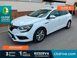 Blanco Usado 2017 Renault Mégane GrandTour Zen Familiar | 8190 € (Precio justo)