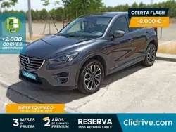 Gris Usado 2016 Mazda CX-5 Luxury SUV | 15.190 € (Precio justo)