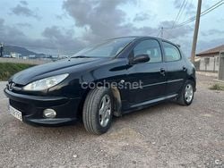 Negro Usado 2006 Peugeot 206 Berlina | 2580 € (Precio justo)
